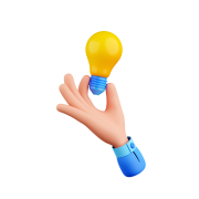 3d-render-hand-with-light-bulb-creative-idea